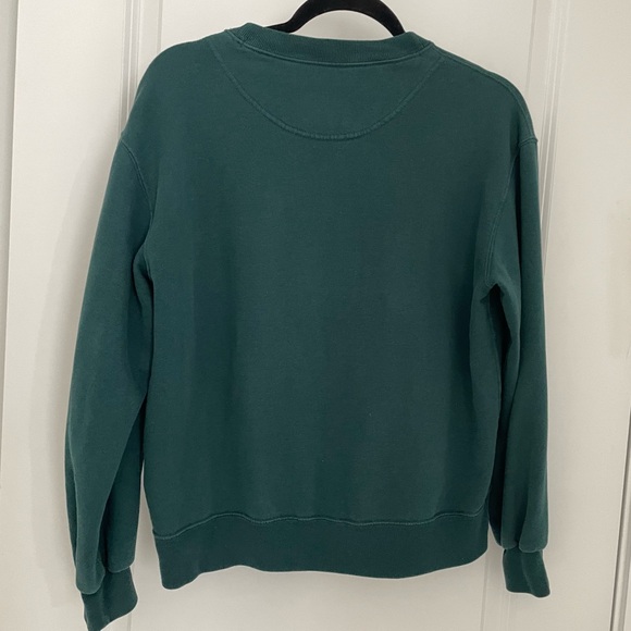 Abercrombie & Fitch Soft A&F Lake Tahoe Crewneck Sweatshirt Green.      17 - Picture 5 of 6